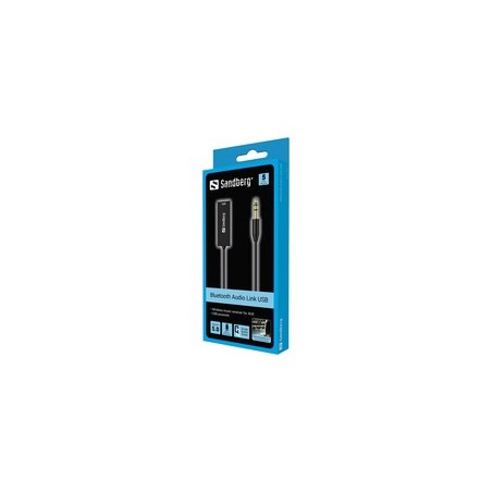 Sandberg Bluetooth Audio Link - Wireless Audio Receiver for Mobile Phones | High-Quality Sound, Easy Connection, Versatile Use -